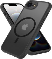 Кейс Full Matte Mag, за IPhone 16e, Magsafe, Черен