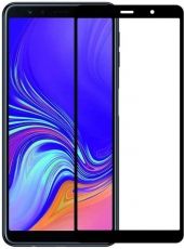 5D Стъклен протектор Smart Glass Full Cover за Samsung A750 Galaxy A7 2018, Черен