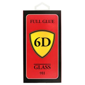 6D Стъклен протектор Full Glue Cover, за IPhone 11 Pro MAX, Черен