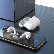 Безжични слушалки Borofone, Bluetooth TWS Earphones BW03 Plus, Бели