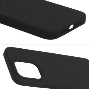 Кейс Silicone Lite за IPhone 15 Pro Max, Черен