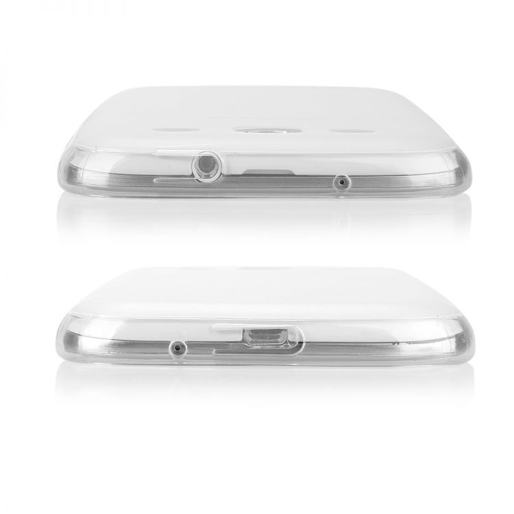 Силиконов гръб Frosted за Samsung I9300I Galaxy S3 Neo, Бял