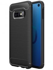 Anti Shock гръб Carbon за Samsung G970 Galaxy S10e, Черен