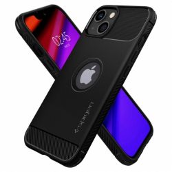 Кейс Spigen, Rugged Armor, за Iphone 13 (ACS03518) , Черен Matt
