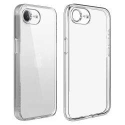 Силиконов кейс Perfect 2mm, за IPhone 16e, Защита около камерата, Прозрачен