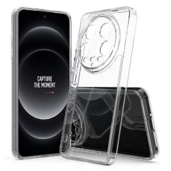 Силиконов кейс Perfect 2mm, за Xiaomi 14 Ultra, Защита около камерата, Прозрачен