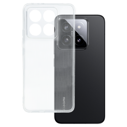 Силиконов кейс Perfect 2mm, за Xiaomi 14T, Защита около камерата, Прозрачен