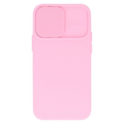 Кейс Camshield Soft за IPhone 14, Светло розов
