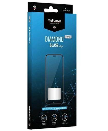 Стъклен протектор MyScreen, за Samsung Galaxy A14 4G/5G, Lite Diamond Glass Edge Full Glue Cover, Черен