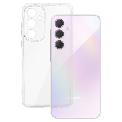 Силиконов кейс Armor Anti Shock за Samsung Galaxy A55 5G, Защита около камерите, Прозрачен
