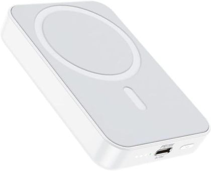 Преносима батерия Borofone, BJ25Plus 10000mAh, Magnetic, Бързо зареждане PD20W, Бяла