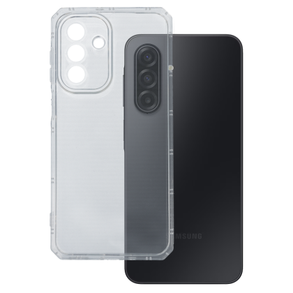 Силиконов кейс Armor Anti Shock за Samsung Galaxy A17 5G, Защита около камерите, Прозрачен