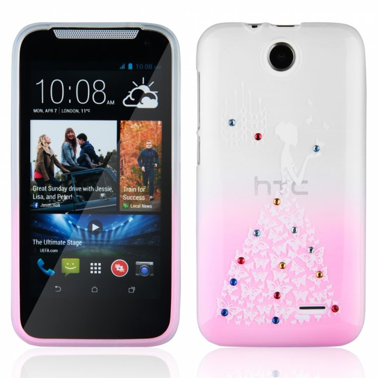 Силиконов калъф за Lady HTC Desire 310