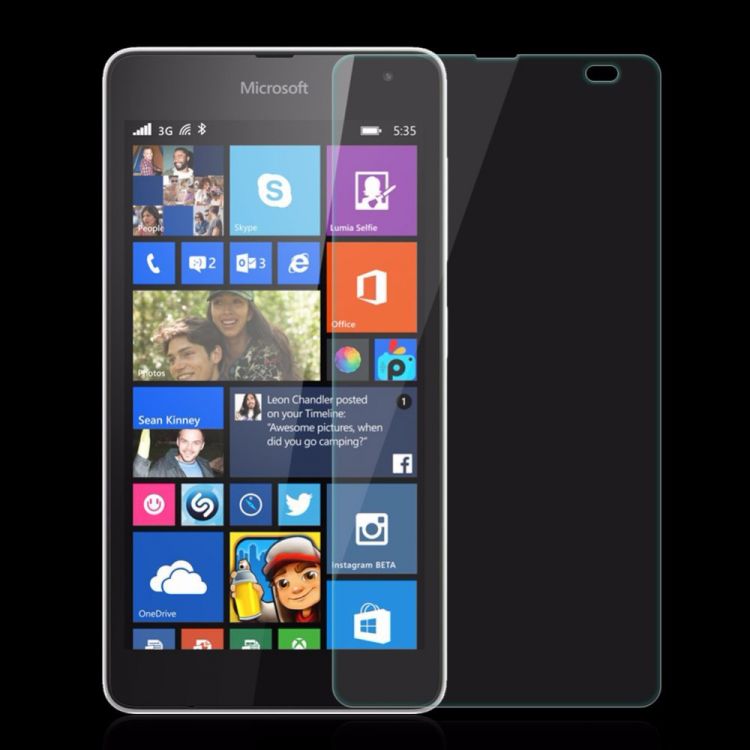 Стъклен скрийн протектор за Nokia Microsoft Lumia 535