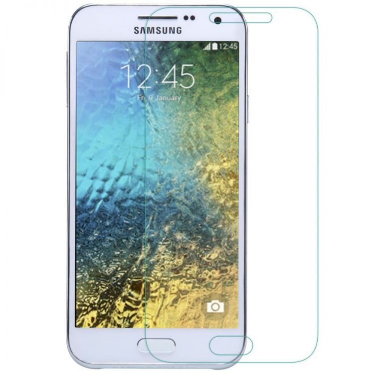 Стъклен скрийн протектор за Samsung E500 Galaxy E5