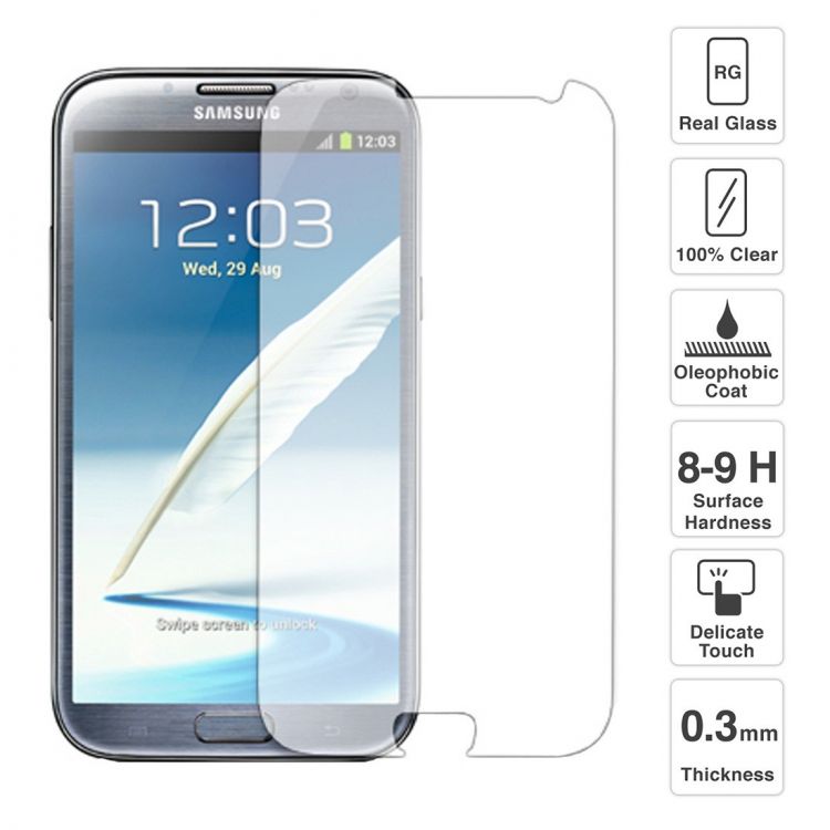 Стъклен скрийн протектор за Samsung N7100 Galaxy Note 2