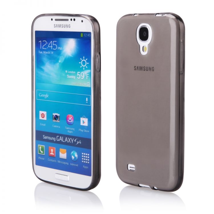 Ултра тънък силиконов калъф за Samsung I9500 Galaxy S4