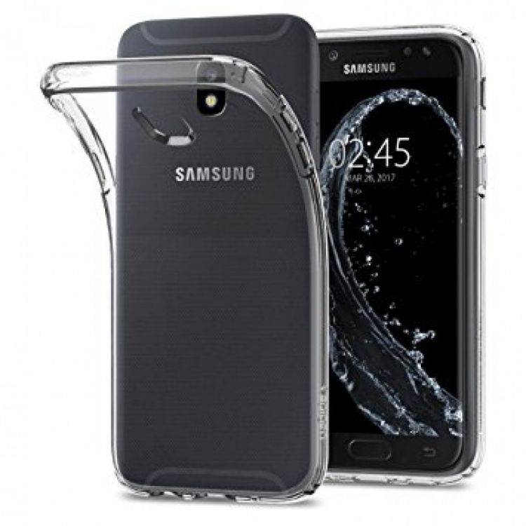 Ултра тънък силиконов гръб за Samsung J730 Galaxy J7 (2017), Прозрачен
