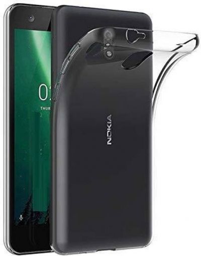 Ултра тънък силиконов гръб за Nokia 2.1 (2018), Прозрачен