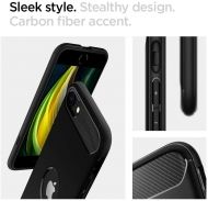 Кейс Spigen, Rugged Armor, за Iphone SE 2020, Черен Matt