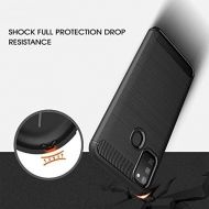 Anti Shock гръб Carbon за Samsung M215/M307 Galaxy M21/M30S, Черен