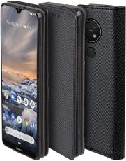 Калъф Flip Book Smart за Nokia 6.2, Черен