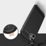 Anti Shock гръб Carbon за Iphone 12 Mini (2020), Черен