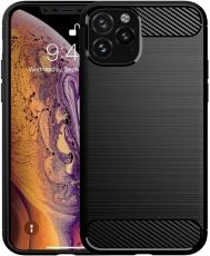 Anti Shock гръб Carbon за Iphone 12/12 Pro (2020), Черен