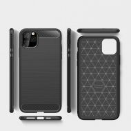 Anti Shock гръб Carbon за Iphone 12/12 Pro (2020), Черен