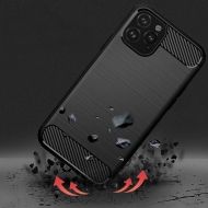 Anti Shock гръб Carbon за Iphone 12 Pro Max (2020), Черен