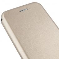 Луксозен кожен калъф Vennus Elegance Book за Samsung 715 Galaxy A71, Златен