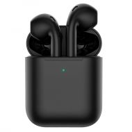 Безжични слушалки Bluetooth HOCO ES32 Plus Original TWS+Черен силиконов кейс, Черни