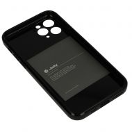Силиконов кейс Jelly за IPhone 11 Pro, със силиконова защита около камерите, Черен