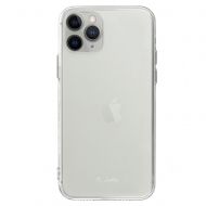 Силиконов кейс Jelly за IPhone 11 Pro Max, със силиконова защита около камерите, Прозрачен