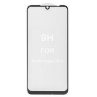 5D Стъклен протектор Hard Glass Full Glue Cover за Xiaomi Redmi Note 7/Note 7 Pro, Черен