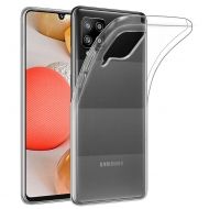 Плътен силиконов гръб Perfect 2mm за Samsung A426 Galaxy A42, Прозрачен