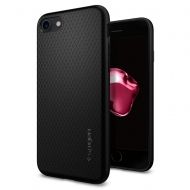 Силиконов кейс Spigen Liquid Air за Iphone 7/8/SE 2020, Черен 
