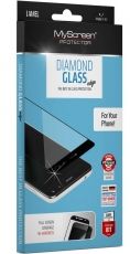 Стъклен протектор MyScreen Diamond Glass Edge Full Cover за Samsung G996 Galaxy S21 Plus, Черен