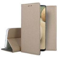 Калъф Flip Book Smart за Samsung A125 Galaxy A12, Златен