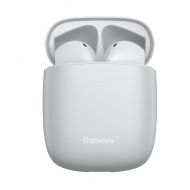Безжични слушалки Baseus, Bluetooth TWS Encock W04, (NGW04-02), Бели