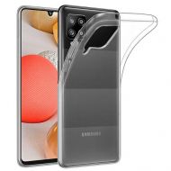 Ултра тънък силиконов гръб за Samsung Galaxy A22 4G, Прозрачен