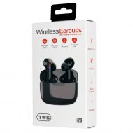 Безжични Bluetooth слушалки Air Pro TWS i20 Power Bank, Меки тапички, Бели