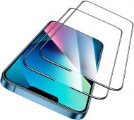 Стъклен протектор MyScreen Lite Diamond Glass Edge Full Glue Cover за IPhone 13/13 Pro, Черен
