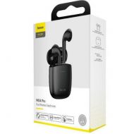 Безжични слушалки Baseus, Bluetooth TWS Encock W04, (NGW04-01), Черни