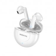 Безжични слушалки Borofone, TWS Bluetooth Earphones BE 54 Rejoice, Бели