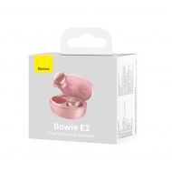 Безжични слушалки Baseus, Bluetooth V5.2 earphones TWS Bowie E2, Бързо зареждане, (NTGW090004), Розови