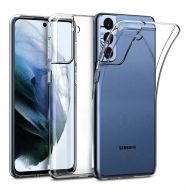 Ултра тънък силиконов гръб за Samsung Galaxy S22, Прозрачен