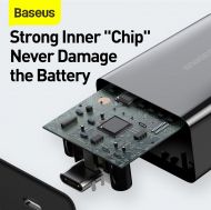 Мрежово зарядно адаптер Baseus, Speed Mini Wall Charger, Type C, 20W, 3A, Бързо зареждане(CCFS-SN01), Черно