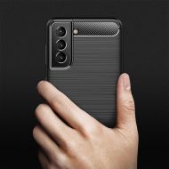 Anti Shock гръб Carbon за Samsung Galaxy S22 Plus, Черен