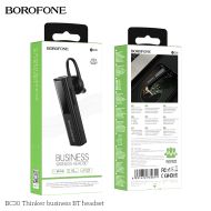 Безжична слушалка Borofone, Bluetooth BC30 Thinker, Черна